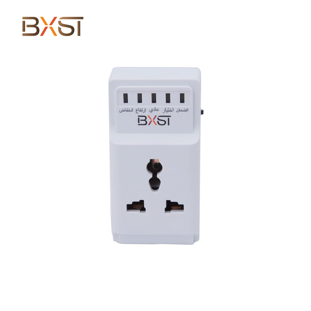 BX-V074  UK Home Appliance Portable  Adjustable Voltage Surge Protector Plug