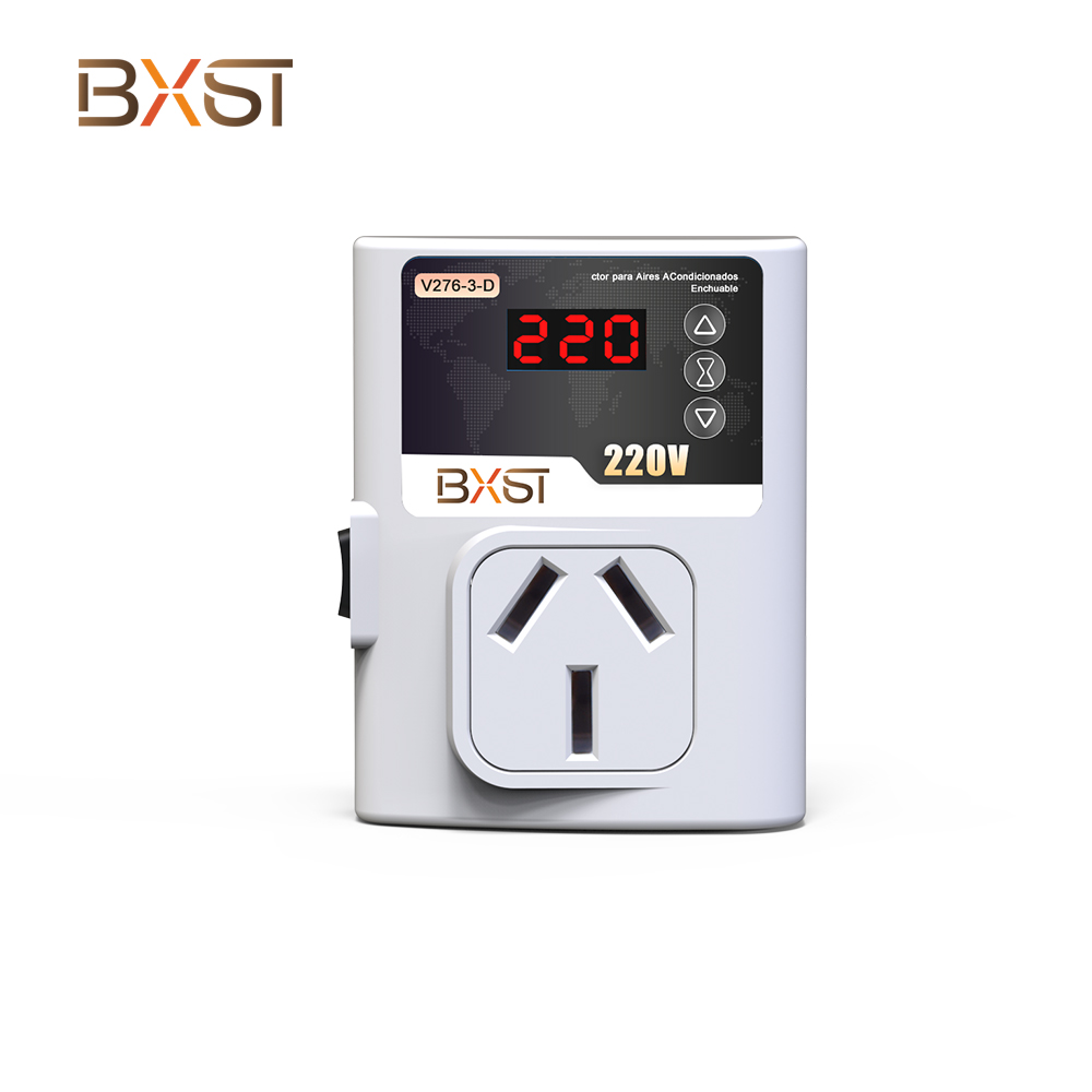 BXST-V276-3-D US Adjustable Automatic with Digital Display Voltage Protector Plug 