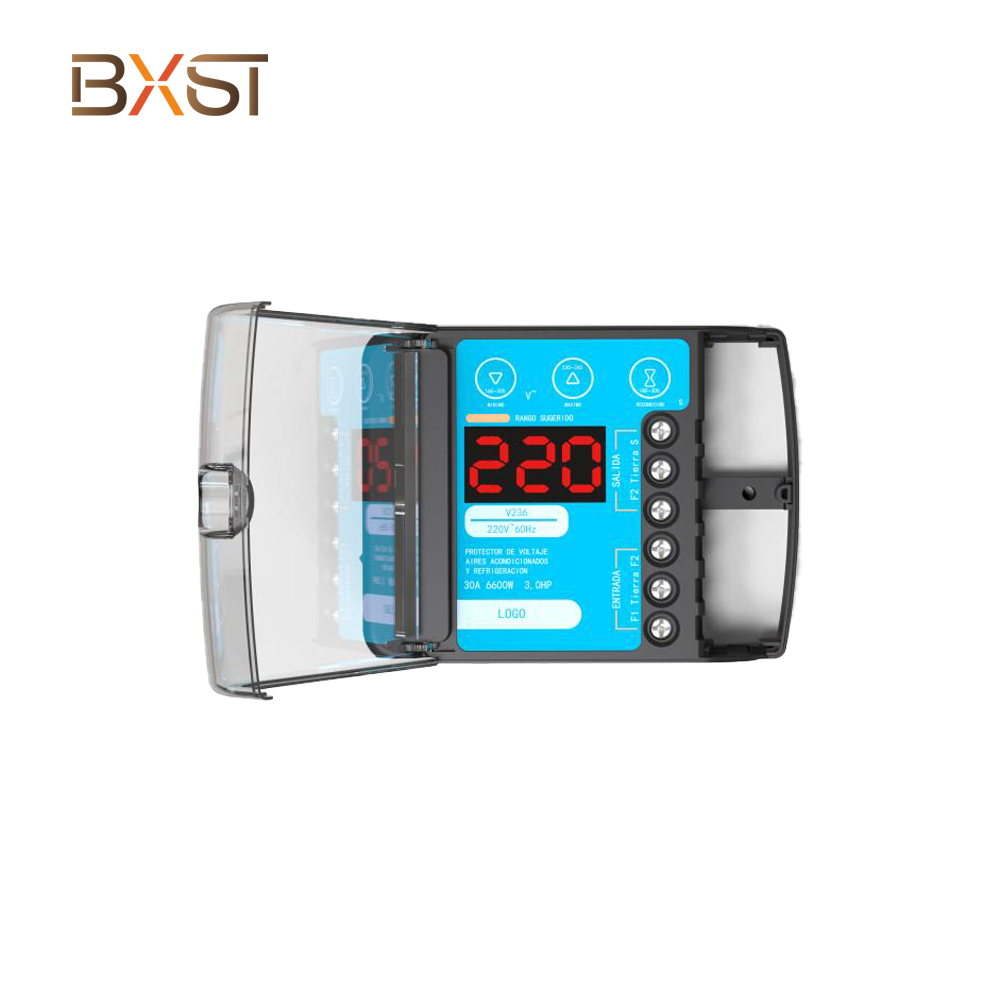 BXST-V236-D-220V Digital Display High power and Low power Adjustable Voltage Protector 