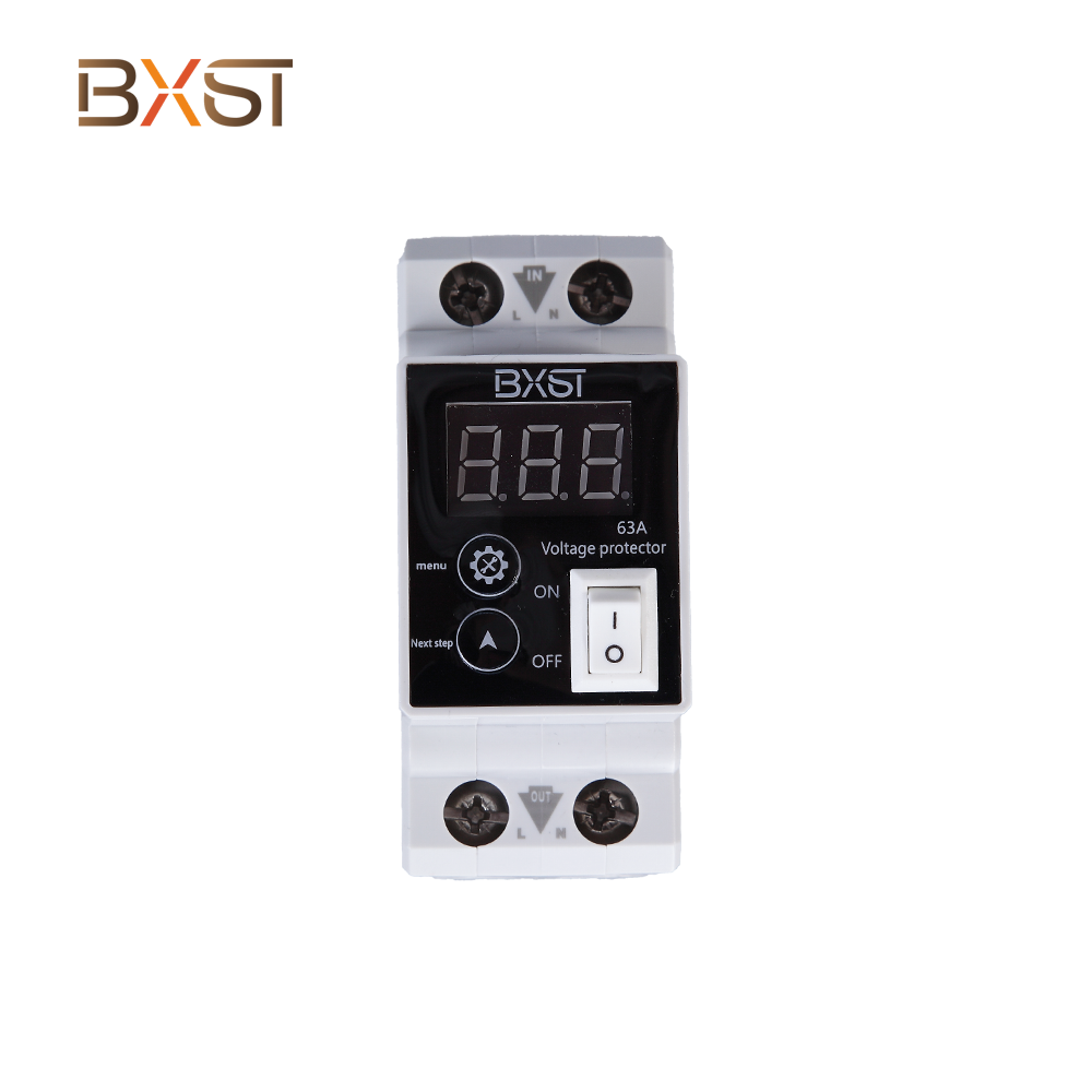BX-V132 Wiring Single Phase Voltage Protector with Two Output and Two Input Electric Mini High Voltage Circuit Breaker Price