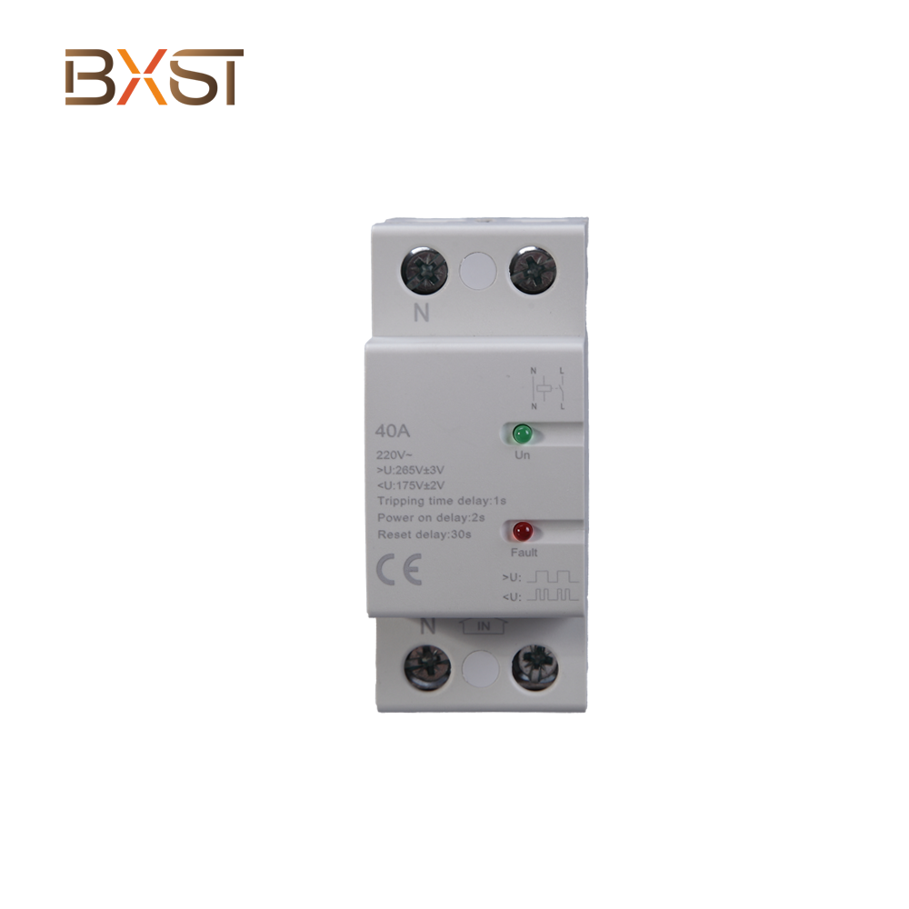 BX-V620 Wiring Single Phase Voltage Protector with Two Output and Two Input