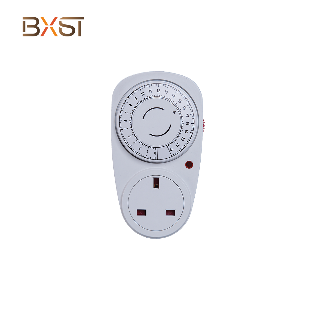 BX-T073-UK 24 Hour Mechanical Finger Digital Timer Switch Timer