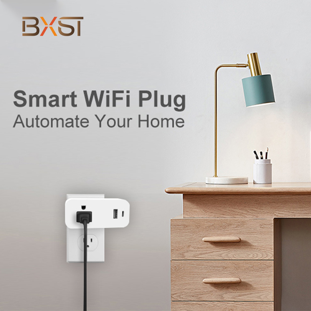 WF036 Type-C and USB US Standard Plug Wifi Smart Socket 