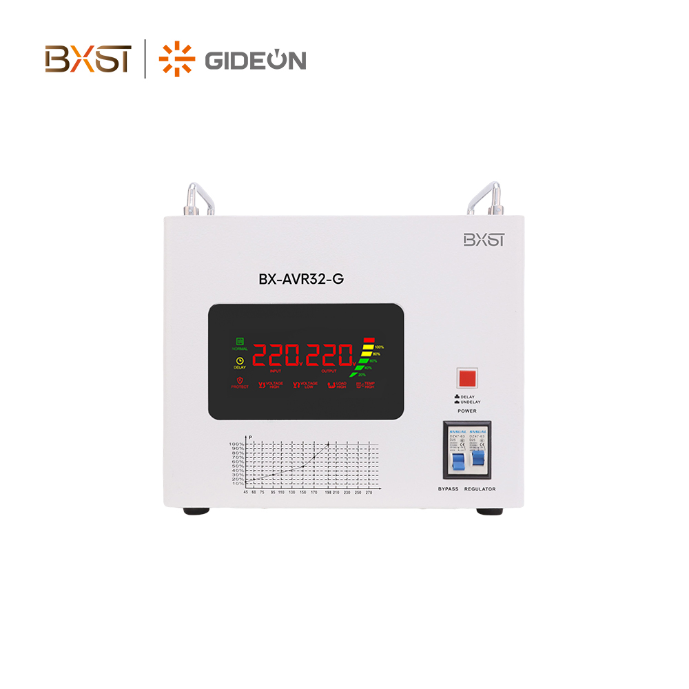 BX-AVR032-G Single-Phase AVR Automatic Voltage Regulator Ac Stabilizer Wall Mounted Protector Appliance